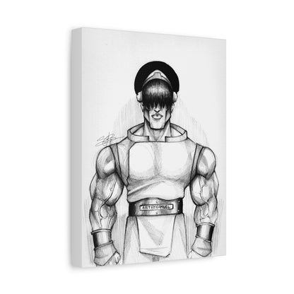 Canvas Print -Toph from Avatar Last Airbender Jacked