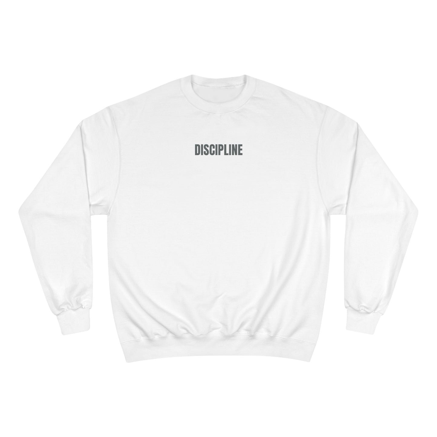 Motivational Fitness Sweatshirt - 'Discipline' & 'Commitment'