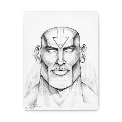 Canvas Art - Aang from Avatar the Last Airbender Mewing