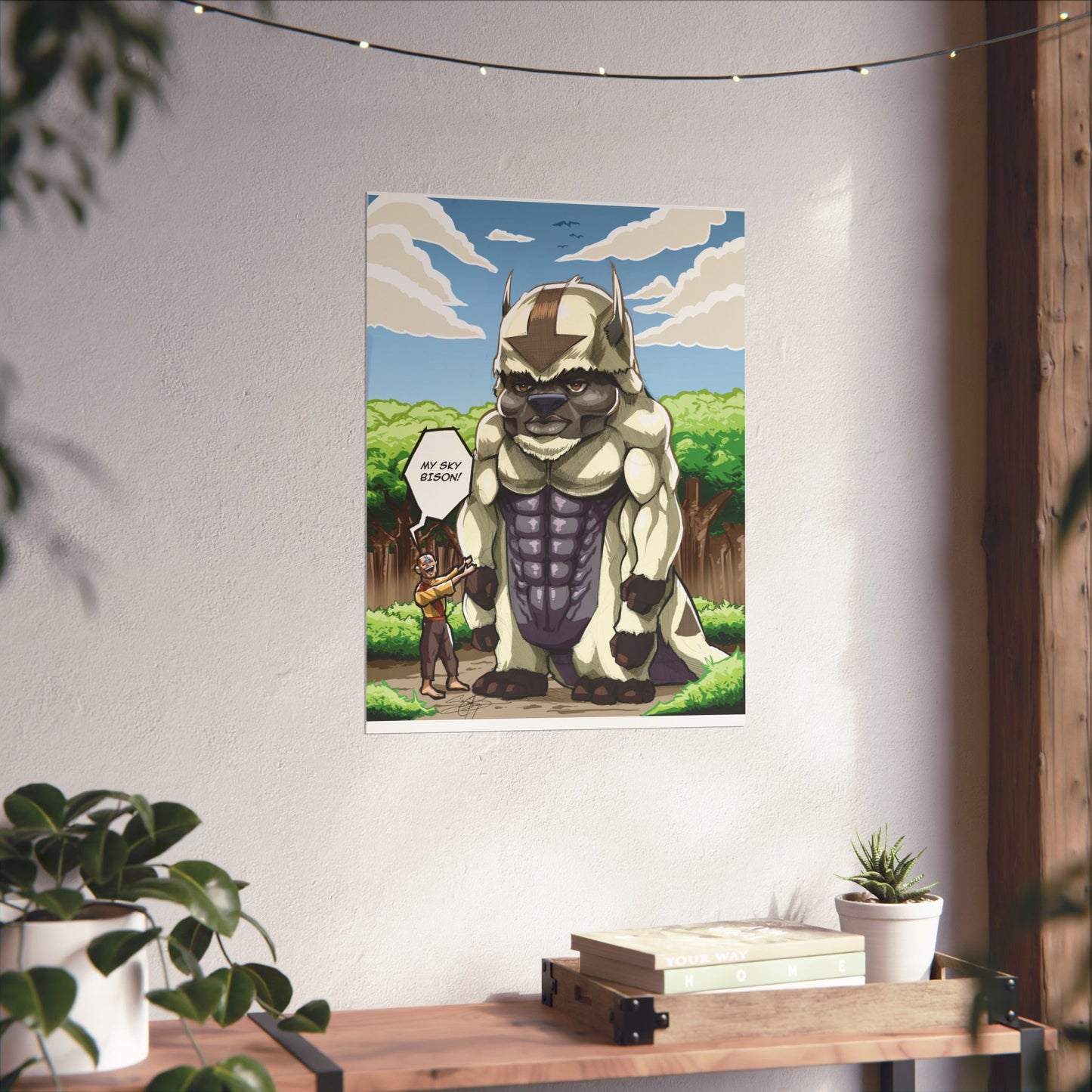 Appa the Mewing Bison Poster