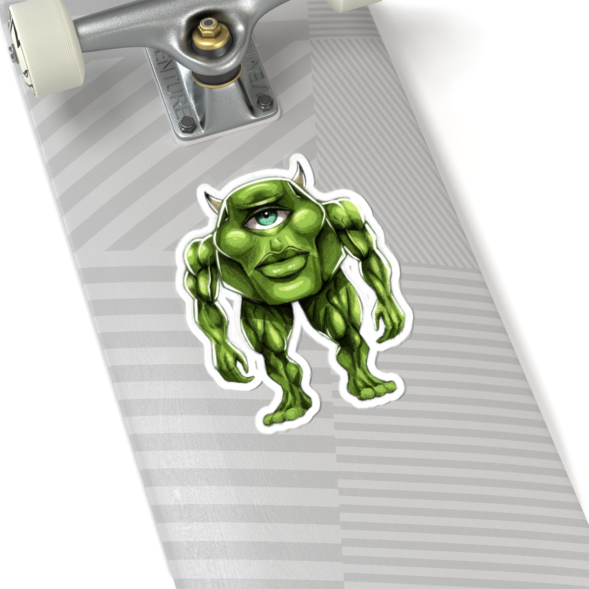 Mewing Mike Wazowski Sticker