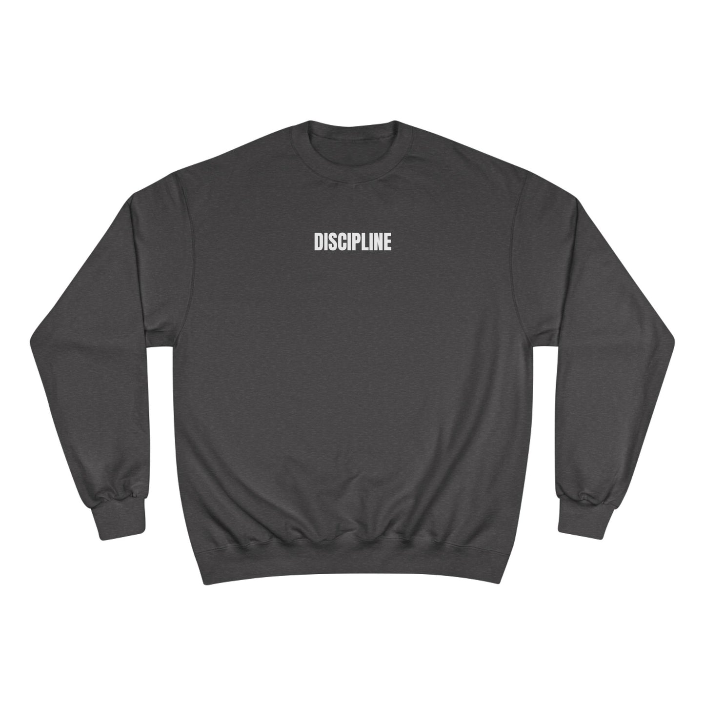 Motivational Fitness Sweatshirt - 'Discipline' & 'Commitment'