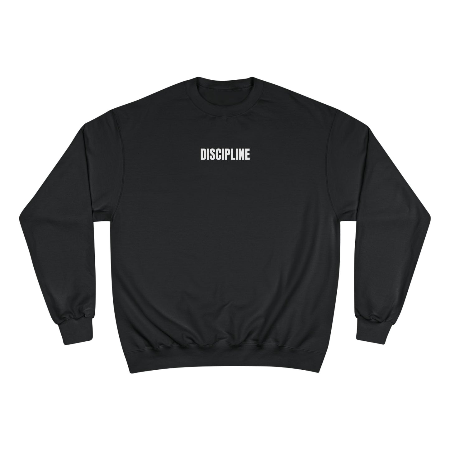 Motivational Fitness Sweatshirt - 'Discipline' & 'Commitment'