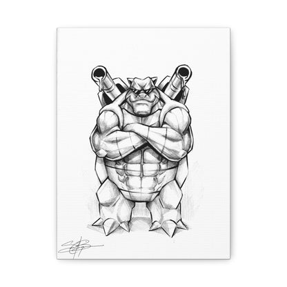 Canvas Print- Muscular Tortoise