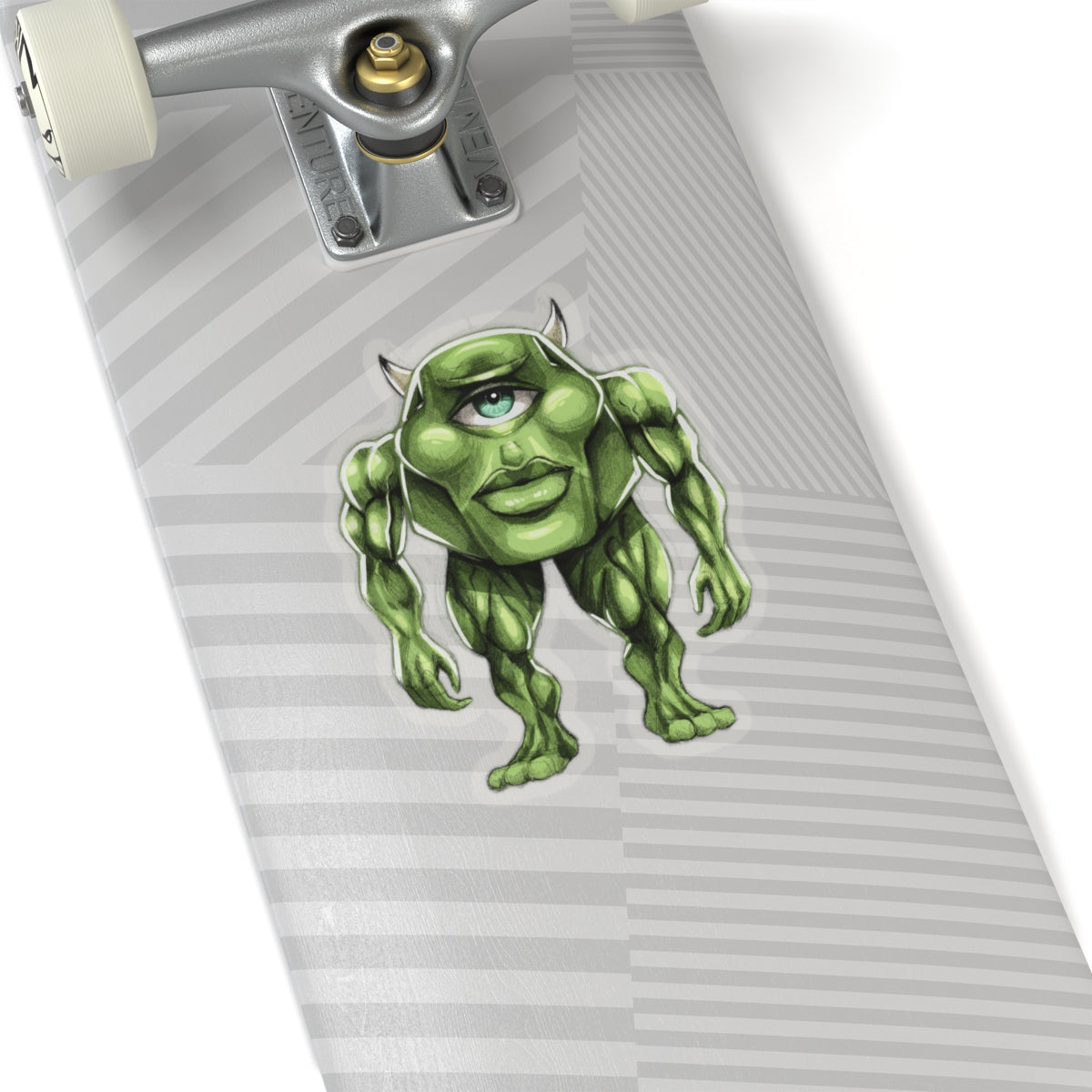 Mewing Mike Wazowski Sticker