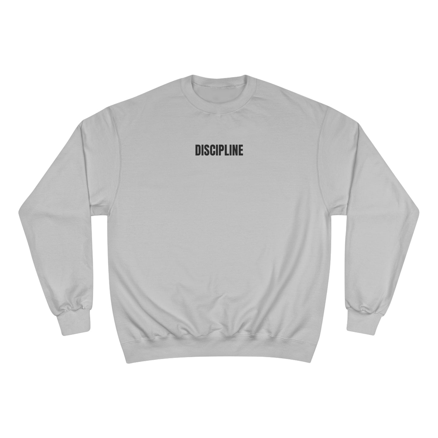 Motivational Fitness Sweatshirt - 'Discipline' & 'Commitment'