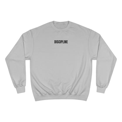 Motivational Fitness Sweatshirt - 'Discipline' & 'Commitment'